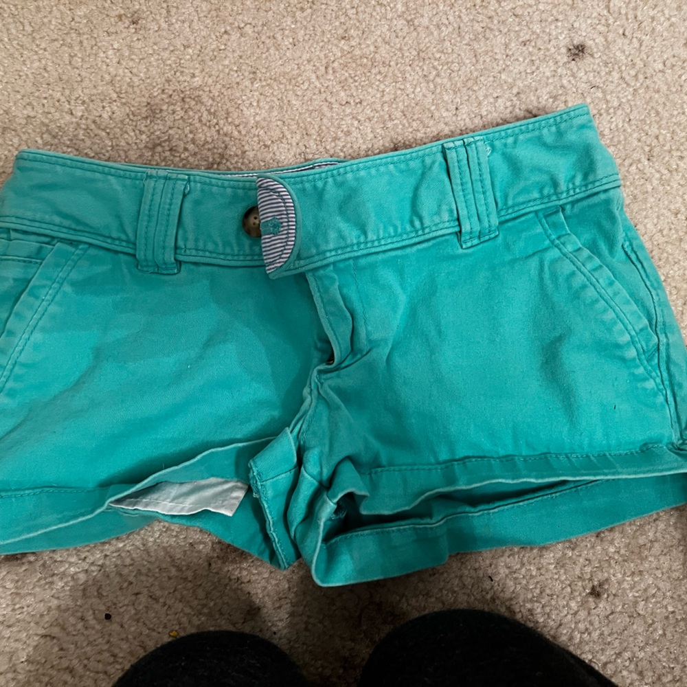 red camel shorts